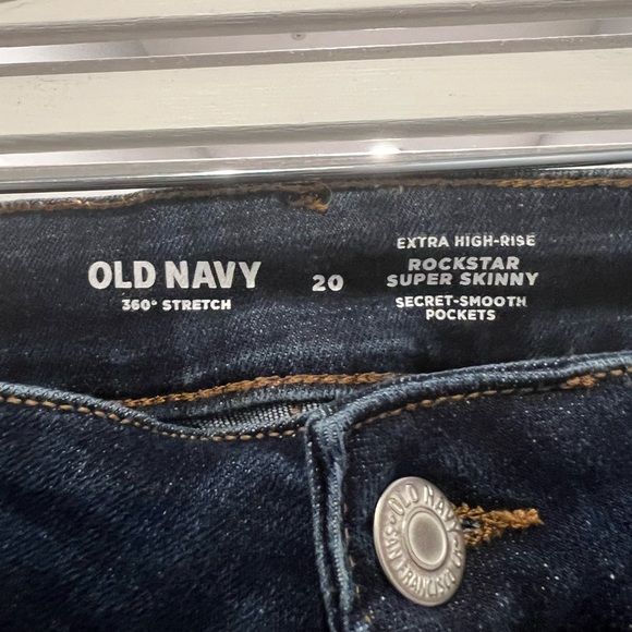 NWT Old Navy Extra High-Rise Super Skinny 20 - Picture 3 of 6